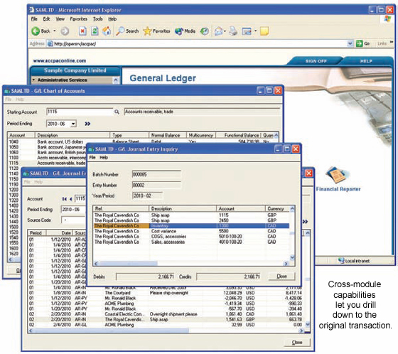 Accpac erp incorrect version of database software